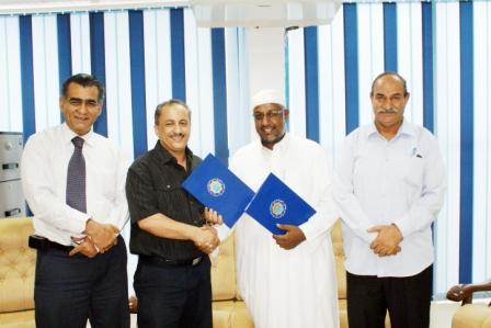 من توقيع مذكرة التفاهم بين المنطقة الحرة بعدن وشركة سيبان